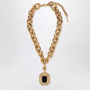 Alessandra Rich Chunky Pendant Necklace