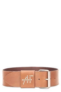 Alberta Ferretti Studded Buckle Belt