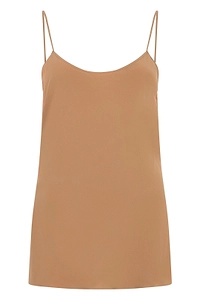 Alberta Ferretti Thin Strap Sleeveless Top