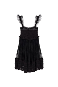 Allsaints Angela Ruffled Mini Dress