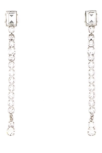 Alessandra Rich Crystal Drop Earrings