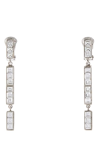 Alessandra Rich Crystal Drop Earrings