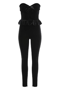 Alessandra Rich Cut-Out Detailed Jumpsuit