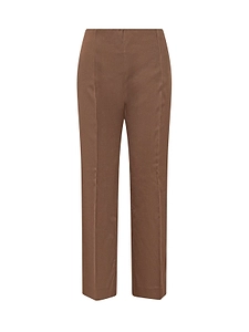Alberta Ferretti Triple Layer Straight-Leg Pants
