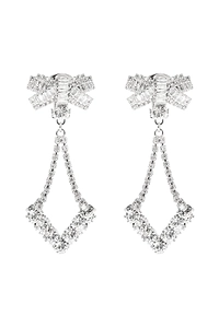 Alessandra Rich Embellished Clip On Earring