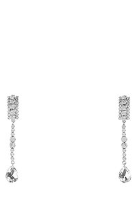 Alessandra Rich Embellished Drop Earrings