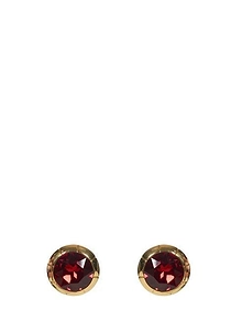 Alessandra Rich Embellished Round Earrings