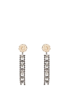 Alessandra Rich Embellished Earrings