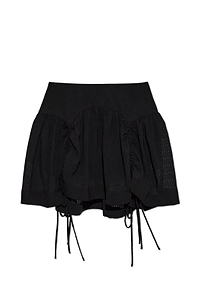 Allsaints Aria Ruched Mini Skirt