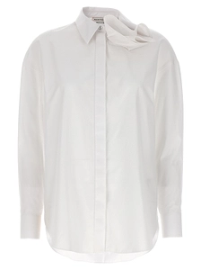 Alexander Mcqueen Rose Detailed Long-Sleeved Shirt