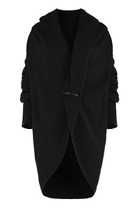 Alberta Ferretti V-Neck Brooch Cardigan