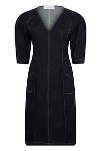 Alberta Ferretti V-Neck Midi Dress