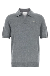 Alexander Mcqueen Short-Sleeve Knit Polo Shirt