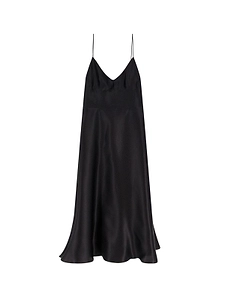 Alberta Ferretti V-Neck Slip Dress