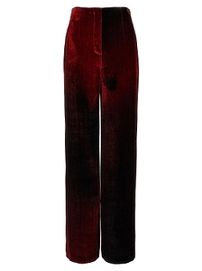 Alberta Ferretti Velvet Pants