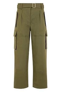 Alberta Ferretti Wide-Leg Cargo Pants