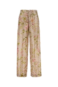 Alberta Ferretti Wide-Leg Printed Pants