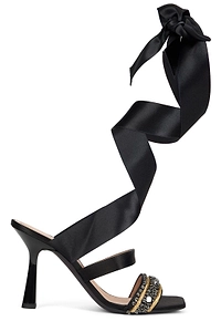 Alberta Ferretti Wrap-Around Heeled Sandals