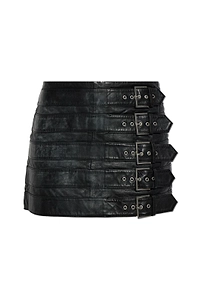 Allsaints Betty Buckled Mini Skirt
