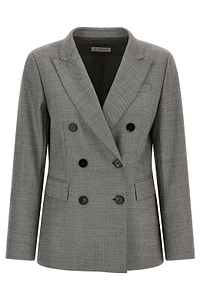 Alberto Biani Double-Breasted Tailored Blazer