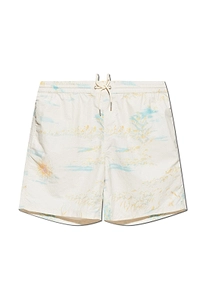 Allsaints Bleachsurf Printed Swim Shorts