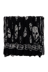 Alexander Mcqueen Skull Print Scarf