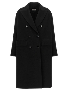 Alberto Biani Oversized Double-Breasted Coat
