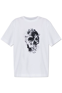 Alexander Mcqueen Skull Print T-Shirt
