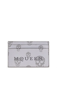 Alexander Mcqueen Skull Printed Card Holder