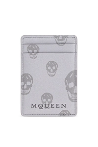 Alexander Mcqueen Skull Printed Card Holder