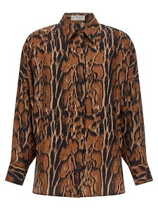 Alberto Biani Riviera Animal-Print Shirt