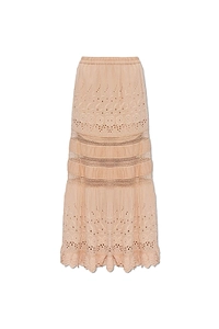 Allsaints Camille Broderie Maxi Skirt