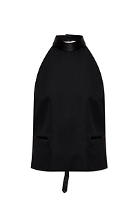 Alexander Mcqueen Sleeveless Halterneck Top