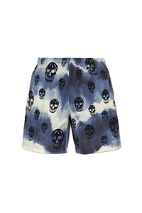 Alexander Mcqueen Skull Printed Swim Shorts