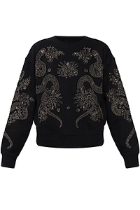 Allsaints Cecile Embellished Sweatshirt
