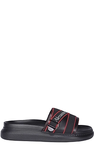Alexander Mcqueen Strap Logo Detailed Sandals