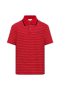 Alexander Mcqueen Striped Logo Polo Shirt
