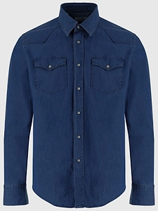 Alessandro Gherardi West8 Western Denim Shirt