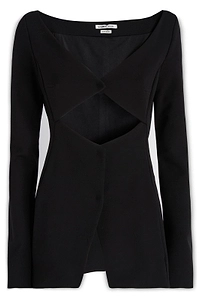 Alessandro Vigilante Cut-Out Tailored Jacket