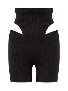 Alessandro Vigilante Cutout Knit Shorts
