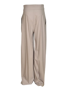 Alessandro Vigilante High-Rise Wide-Leg Pants