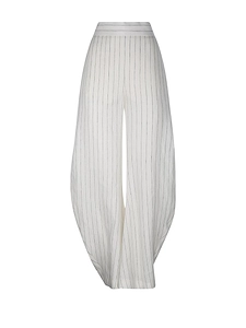 Alessandro Vigilante Striped Wide-Leg Trousers