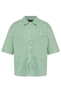 Allsaints Chopin Striped Short-Sleeve Shirt