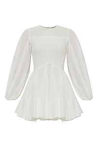 Allsaints Chia Smocked Mini Dress