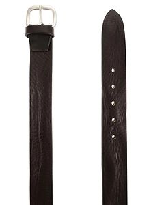Alberto Luti Hammered Leather Belt