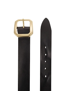 Alberto Luti Smooth Buckle Belt