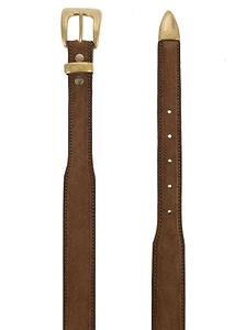 Alberto Luti Western Suede Belt