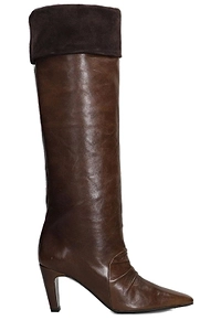 Alchimia Ruched Pointed Toe Boots