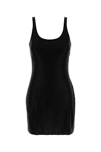 Alexander Wang Champagne Crystal Hotfix Dress