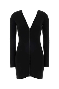 Alexander Wang Continuous Zipper Knitted Mini Dress